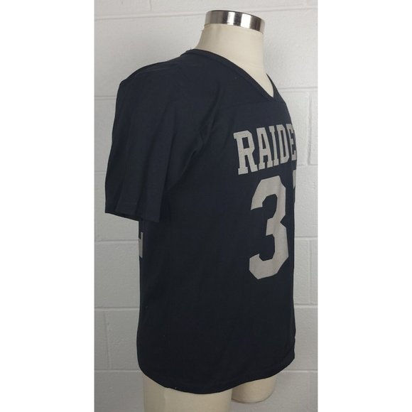 Vtg Rawlings Los Angeles Raiders Marcus Allen Tshirt Shirt Single Stitch USA M-L - Picture 5 of 11